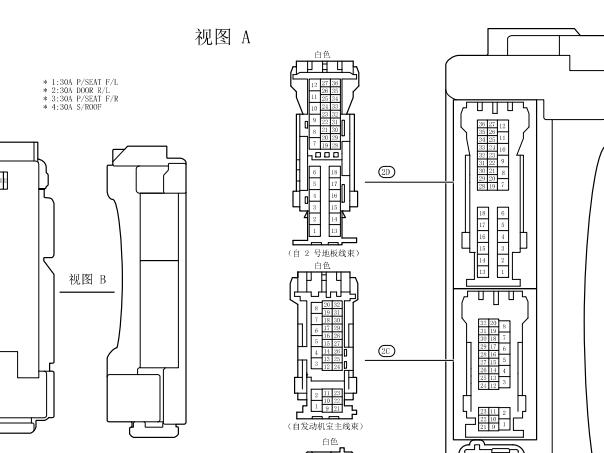 2021年雷克萨斯RX450H保险丝位置和电路图