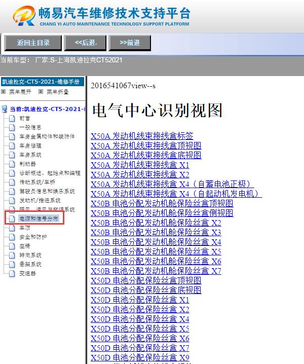 2021年凯迪拉克CT5  保险丝位置与说明