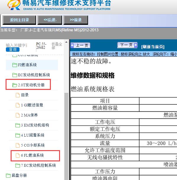 2012-2013年江淮汽车-瑞风M5(Refine M5)燃油压力数据