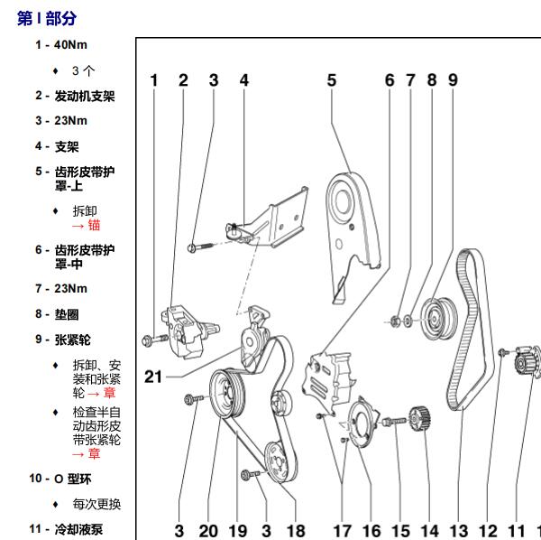2006年大众宝来发动机维修手册