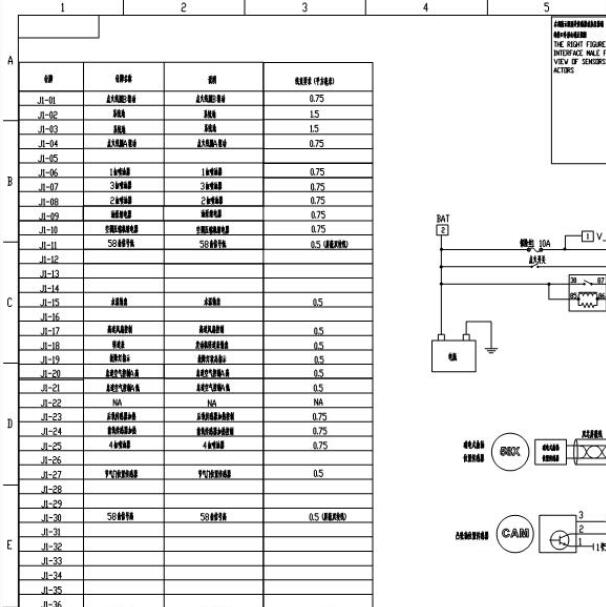 2013年阁瑞斯V19发动机针脚