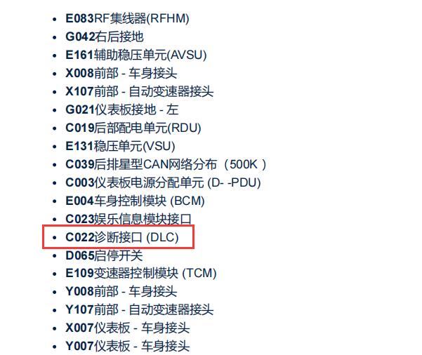 2017年玛莎拉蒂莱万特OBD诊断电路图