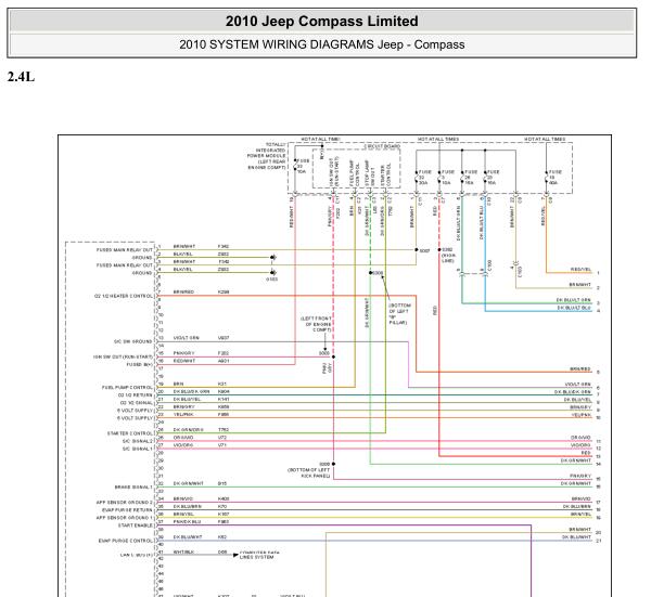 2010年吉普指南者变速箱电路图