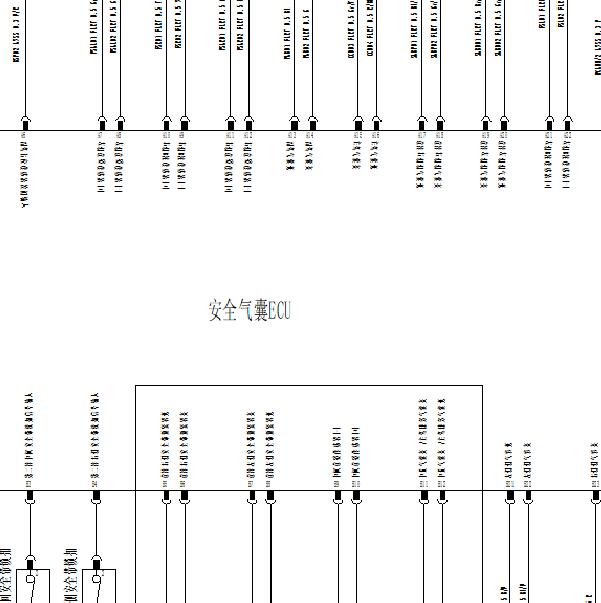 2022年长安欧尚Z6  气囊电路图