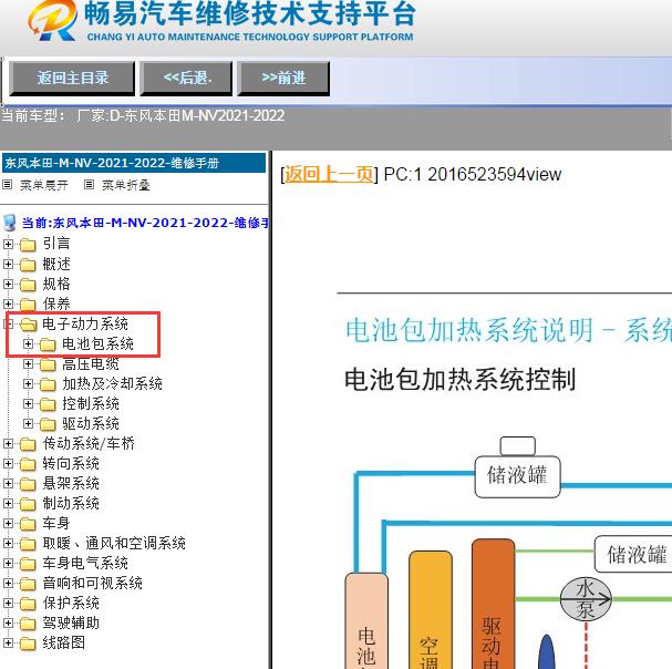 2021-2022年东风本田-M-NV电池包维修手册