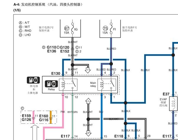 2007年铃木吉姆尼发动机电路图