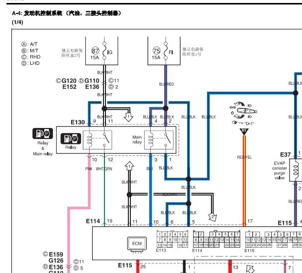 2007年铃木吉姆尼发动机电路图