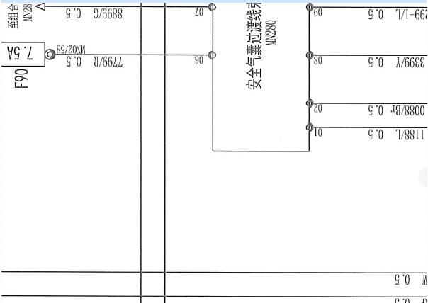 2015-2016年依维柯宝迪气囊电路图