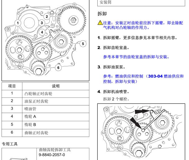 江铃宝典JX493ZLQ4发动机正时