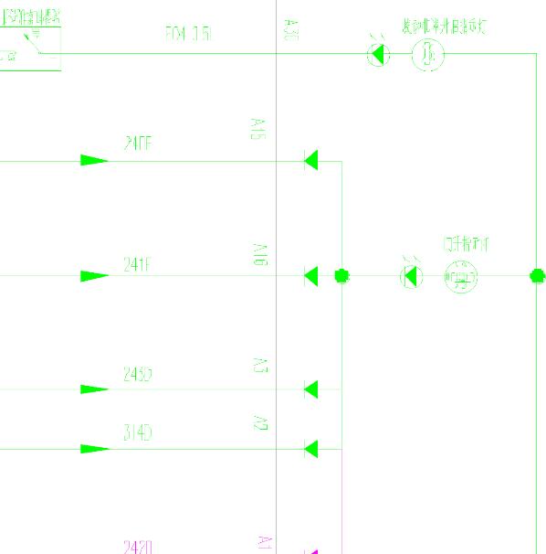 九龙艾菲门灯与仪表电路图