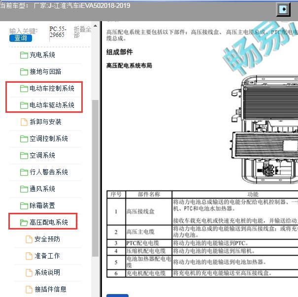 2018-2019年江淮汽车-iEVA50电池包部分维修手册