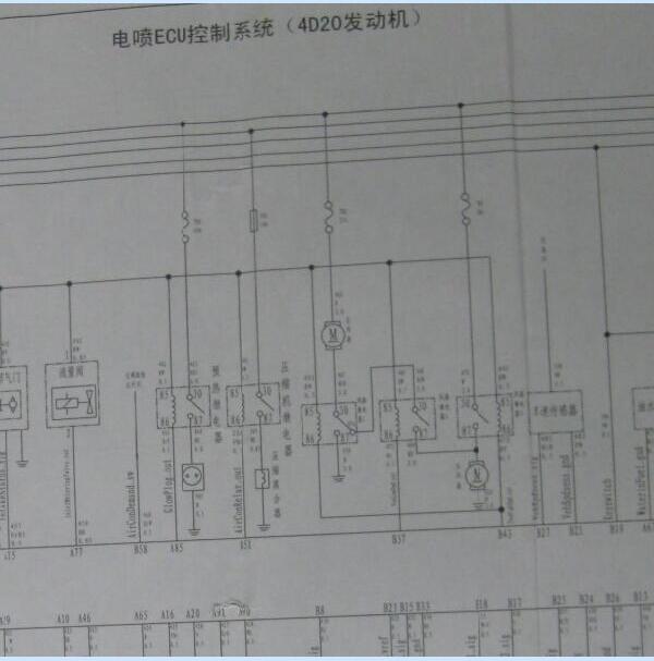 长城哈弗H6 GW4D20发动机电路图