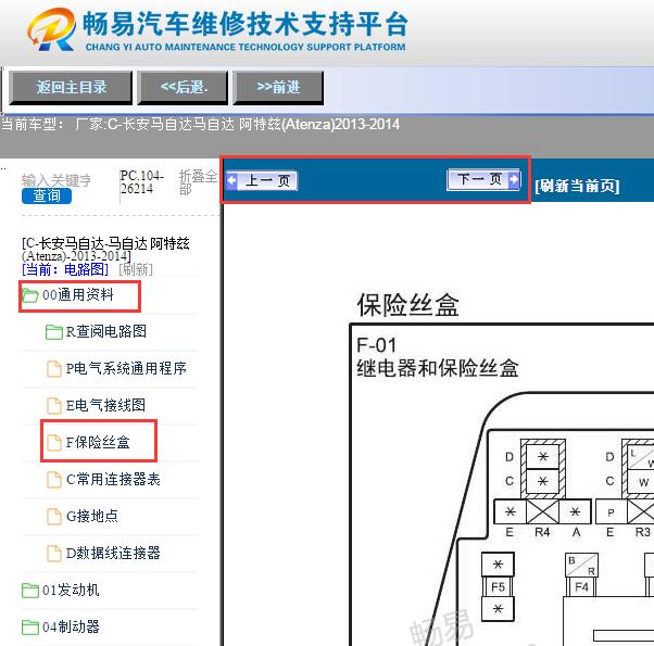 2014年马自达6保险丝位置