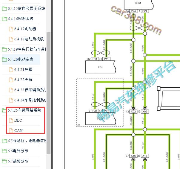 2014年长安CS35网络通讯电路图