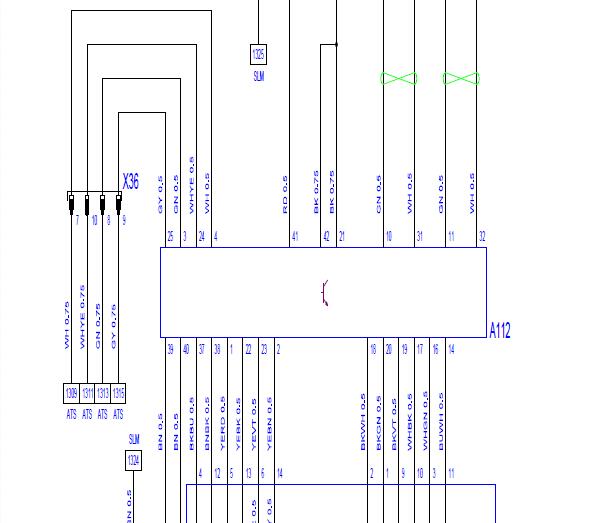 2007年欧宝赛飞利网关及变速箱电路图