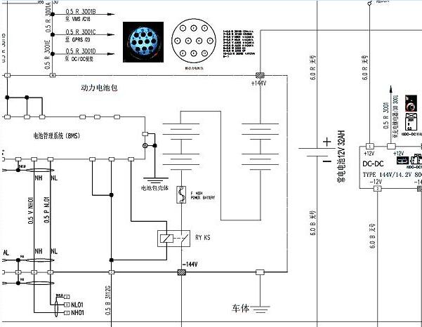2016年知豆高压系统电路图