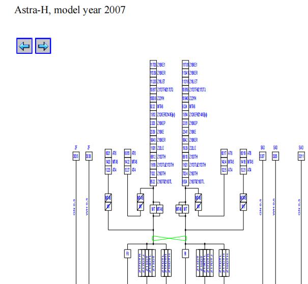 2007年欧宝雅特网络通讯电路图