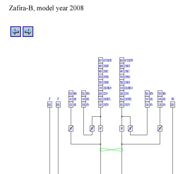 2008年欧宝赛飞利CAN电路图