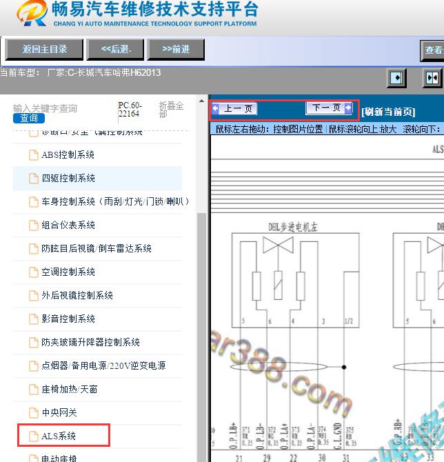 2013年长城哈弗H6运动版自动大灯电路图