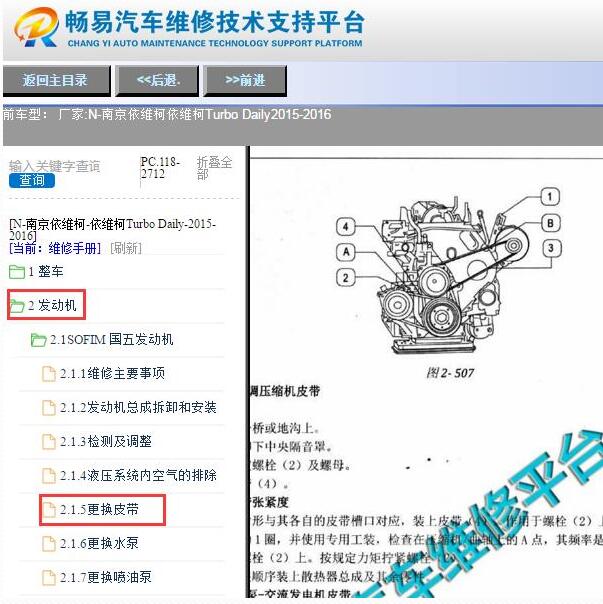 2016年依维柯发动机正时
