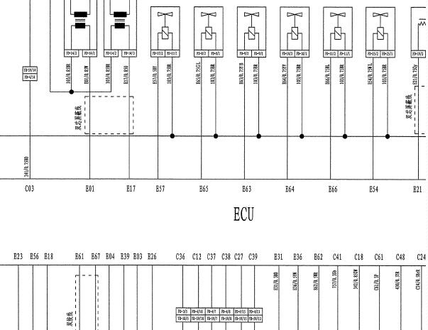 2011年吉利英伦海景SC7发动机电路图