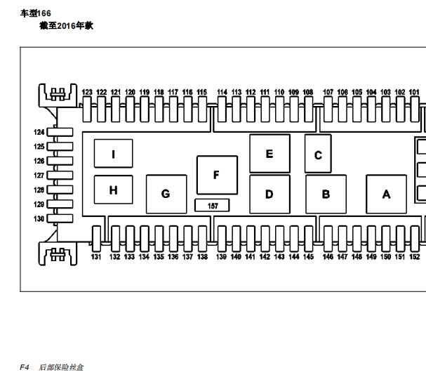 2011年奔驰ML350保险丝继电器位置和雨刮电路图