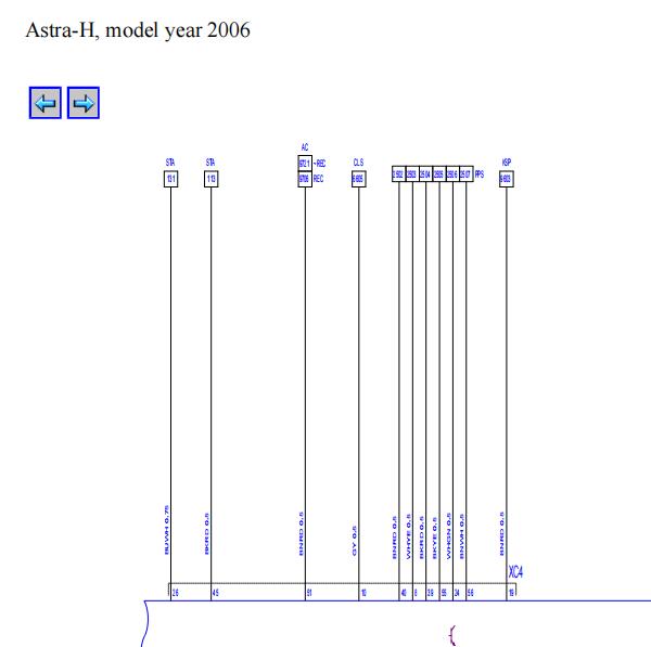 2006年欧宝雅特发动机电路图