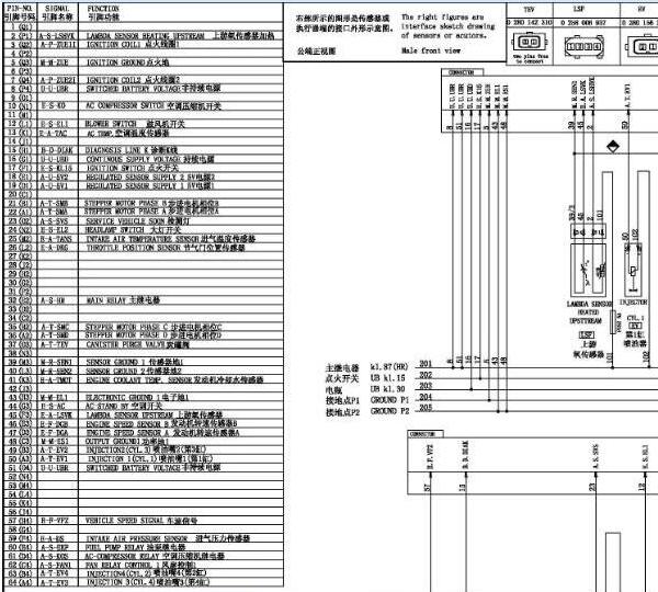 东风风光DK12发动机电路图