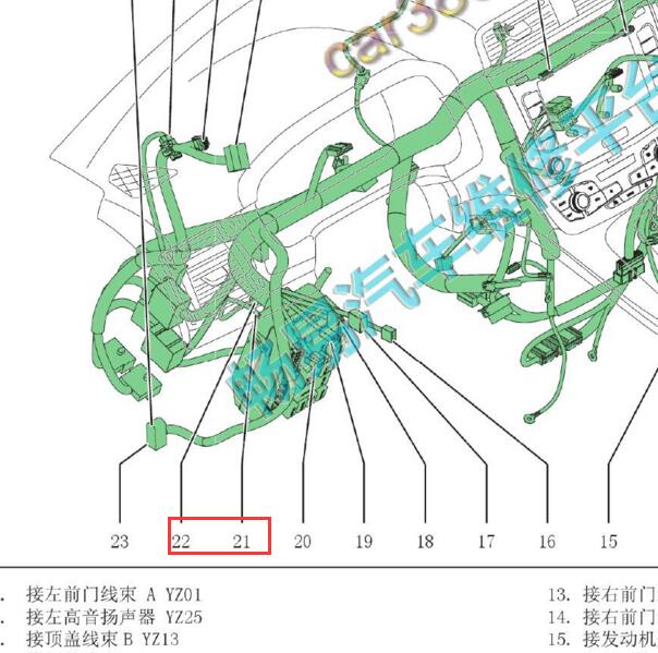 2016-2018年哈弗H6离合器开关位置