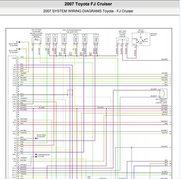 2007年丰田酷路泽发动机油泵电路图