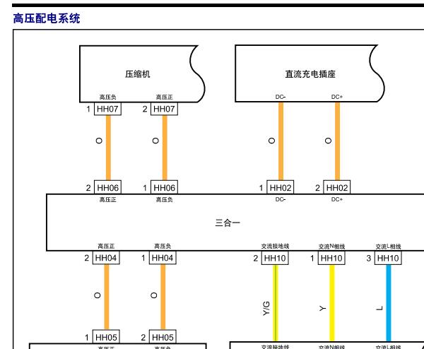 2020年菱智M5EVB电力系统维修手册和电路图