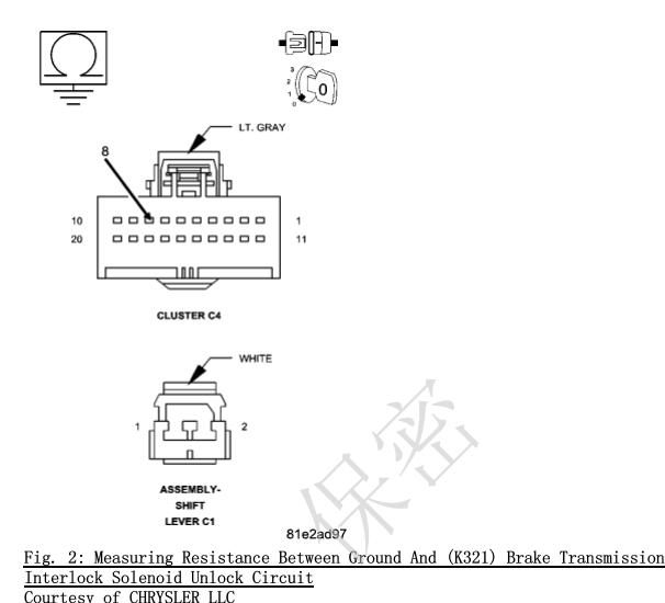 08年克莱斯勒铂锐仪表针脚