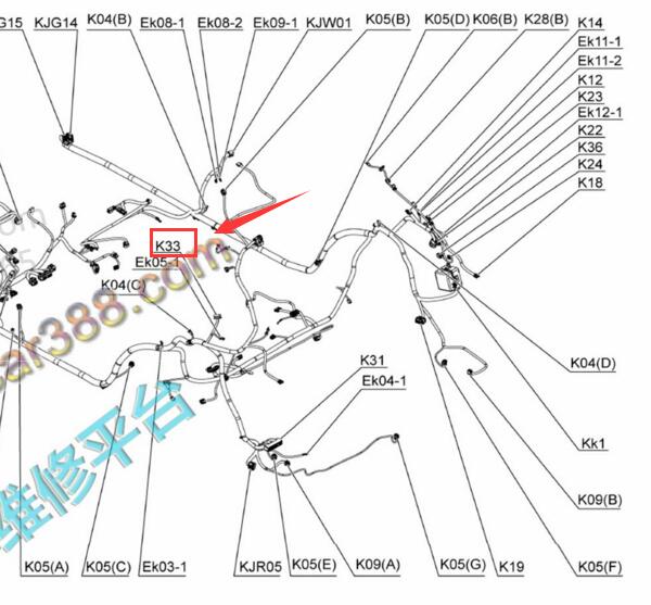 2019年比亚迪宋DM胎压模块位置