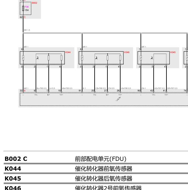 2014年玛莎拉蒂总裁3.0发动机电路图