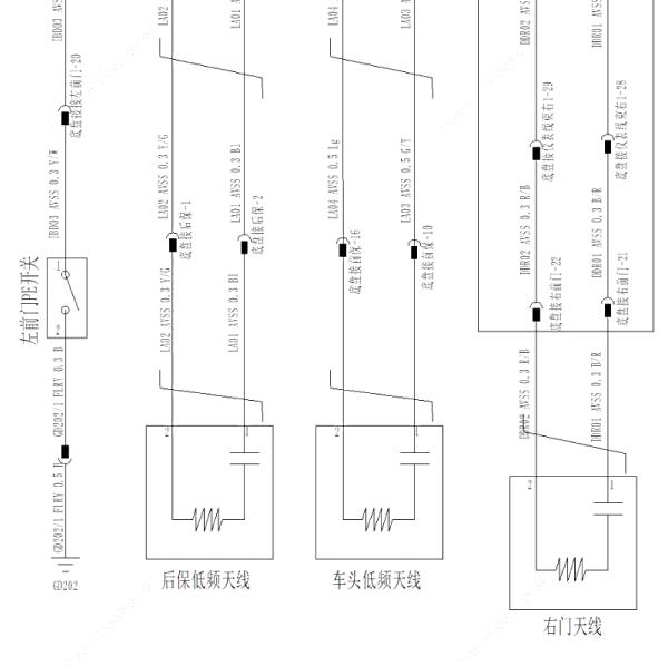 2022年长安欧尚Z6无钥匙进入电路图