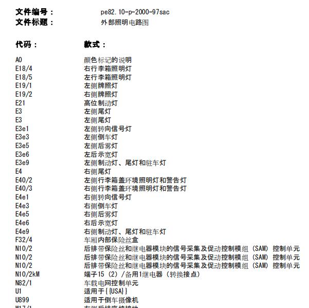 2010年奔驰S350警告灯电路图
