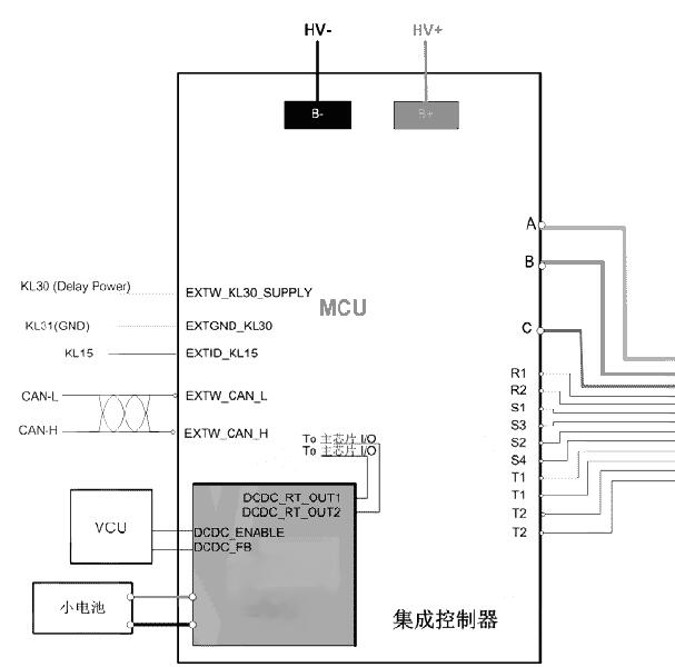 2017年云度π1电池包电路图