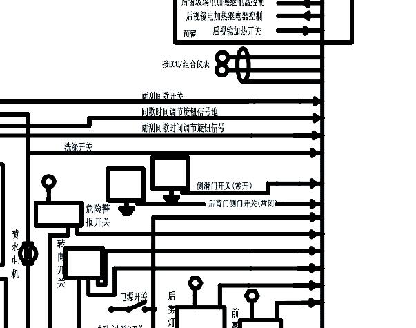 东风御风中控电路图