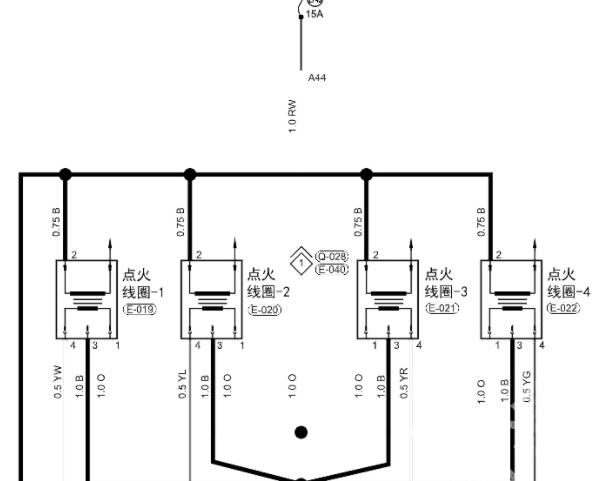 2021年捷途X70发动机电路图