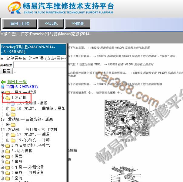 2014年保时捷MACAN发动机维修手册