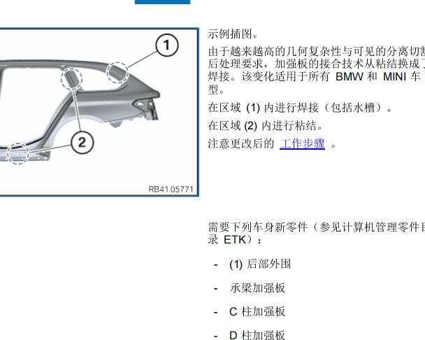 2016年宝马X4左后叶子板和三角窗拆装