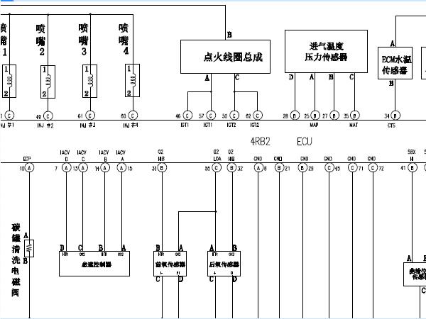 金杯阁瑞斯4RB2发动机电路图
