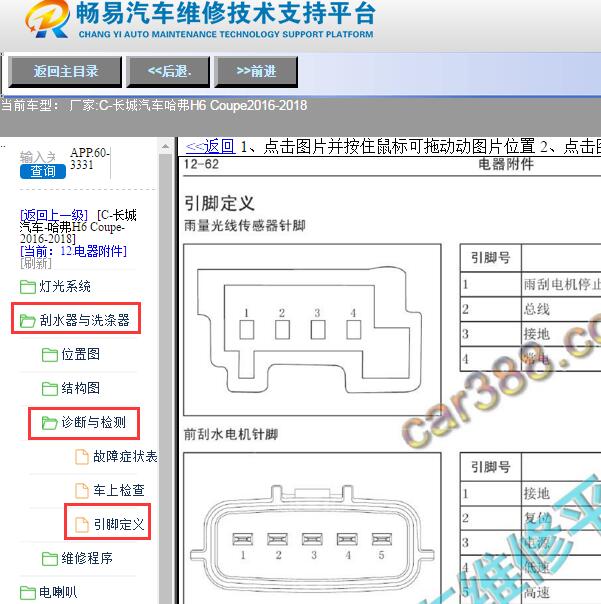 2016年长城哈弗H6 Coupe雨刮针脚雨