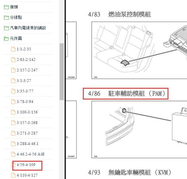 2010年沃尔沃C70倒车蜂鸣器位置