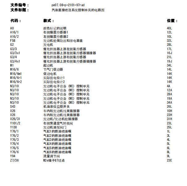 2015年奔驰R320起动机电路图