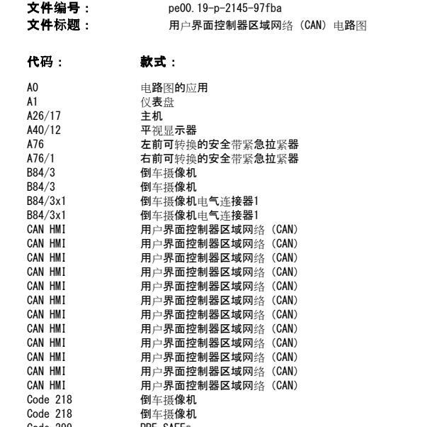 2016年奔驰C200通讯电路图