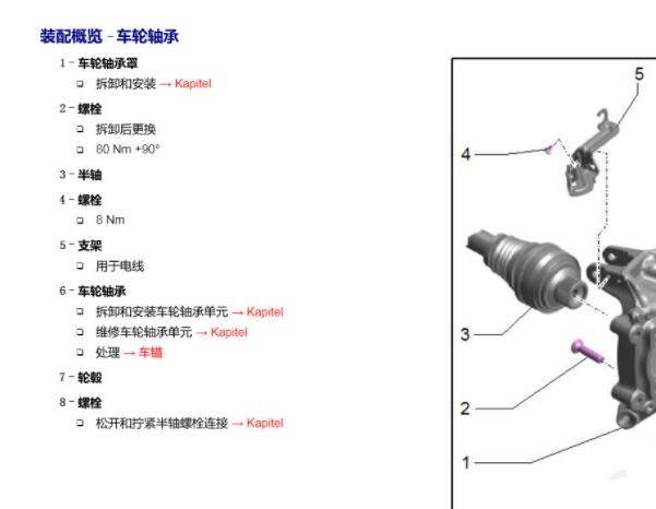 2019年大众途锐车轮总成扭矩