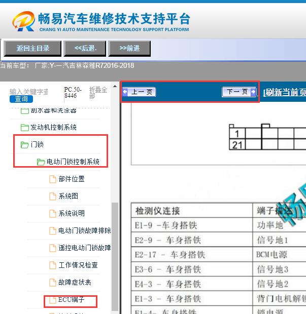 2016-2018年一汽森雅R7 BCM针脚定义