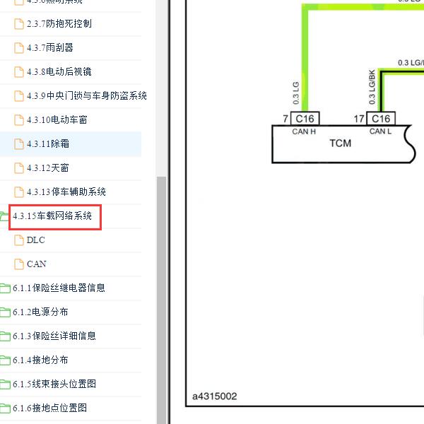 2010-2012年长安悦翔V5网络电路图