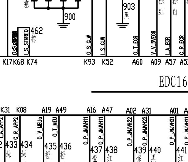 EDC16电脑针脚和电路图资料
